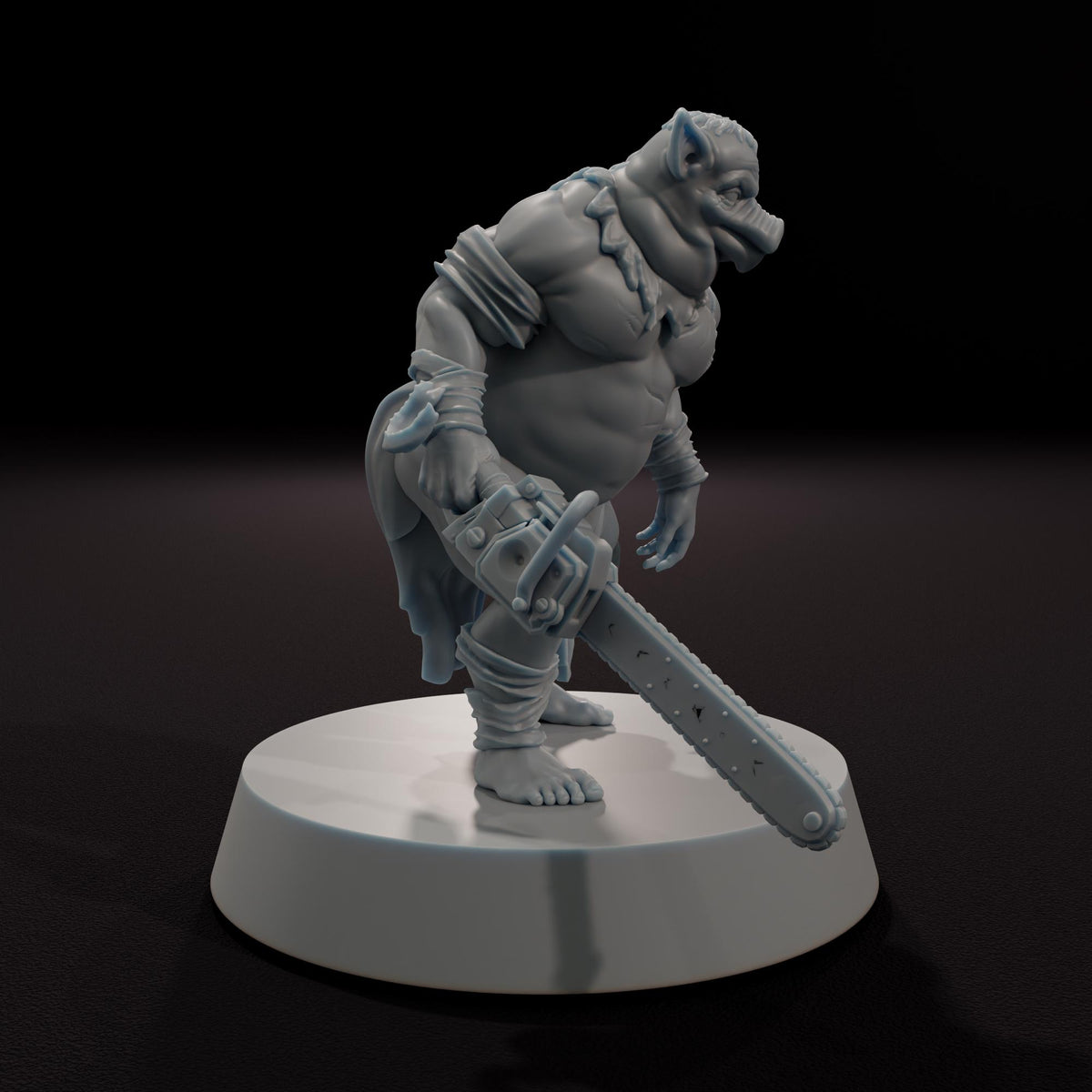 The Pig Man - Aftermath Studios - Post-Apocalyptic Horror Miniature