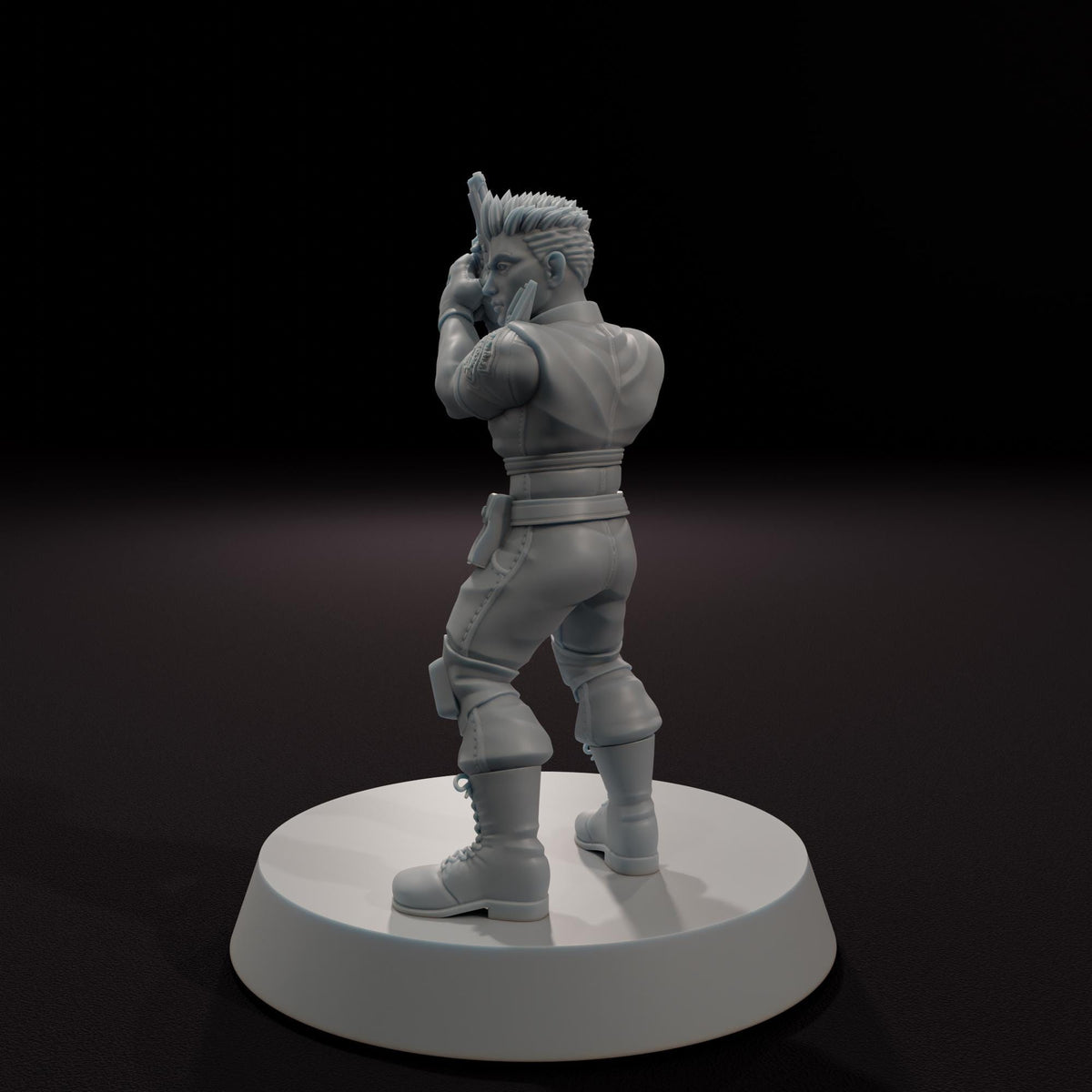 Male Special Response Operative -  32mm Scale Post-Apocalyptic Horror Miniature