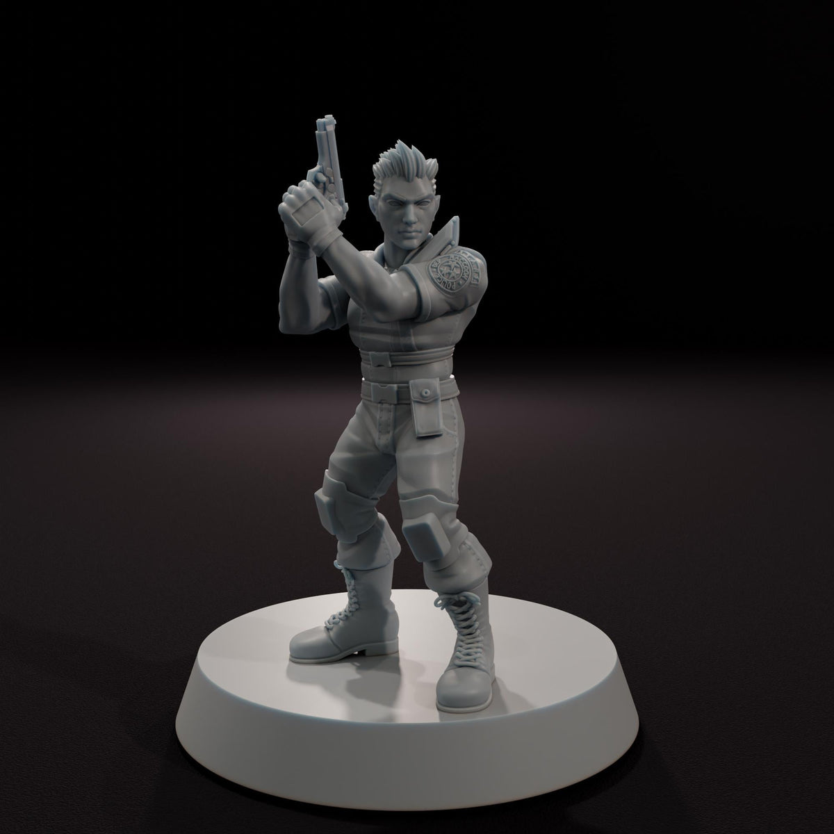 Male Special Response Operative -  32mm Scale Post-Apocalyptic Horror Miniature