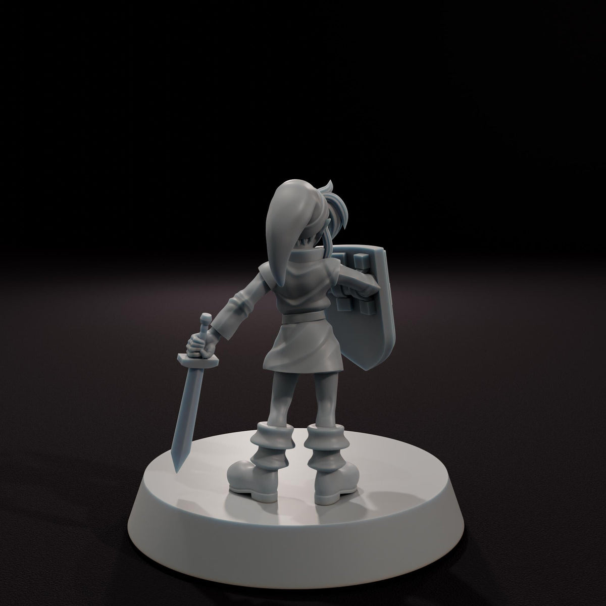 Young Hero of Legend -  32mm Scale Fantasy Tabletop RPG Miniature