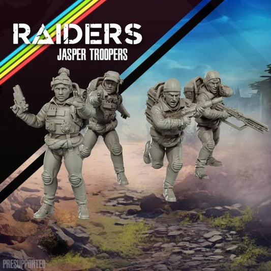 Raiders Jasper Troopers - SkullForge Studios - Tabletop Miniatures