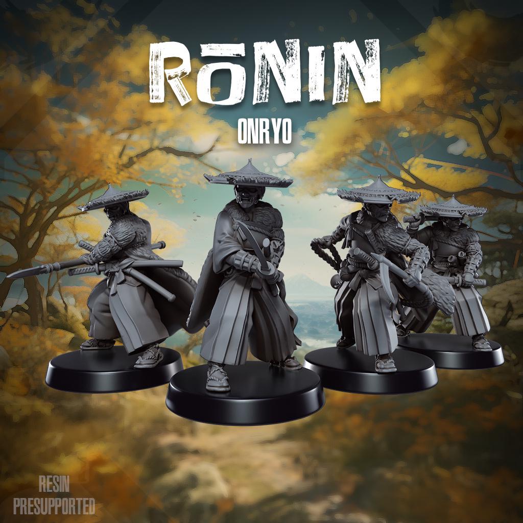 Ronin The Onryo - SkullForge Studios - Tabletop Miniatures