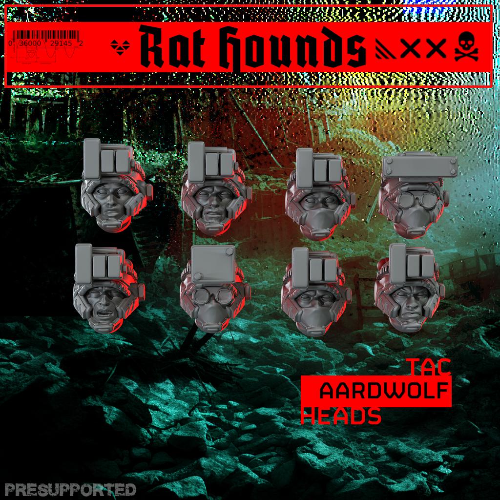 Rat Hounds TAC Aardwolf - SkullForge Studios - Tabletop Miniatures