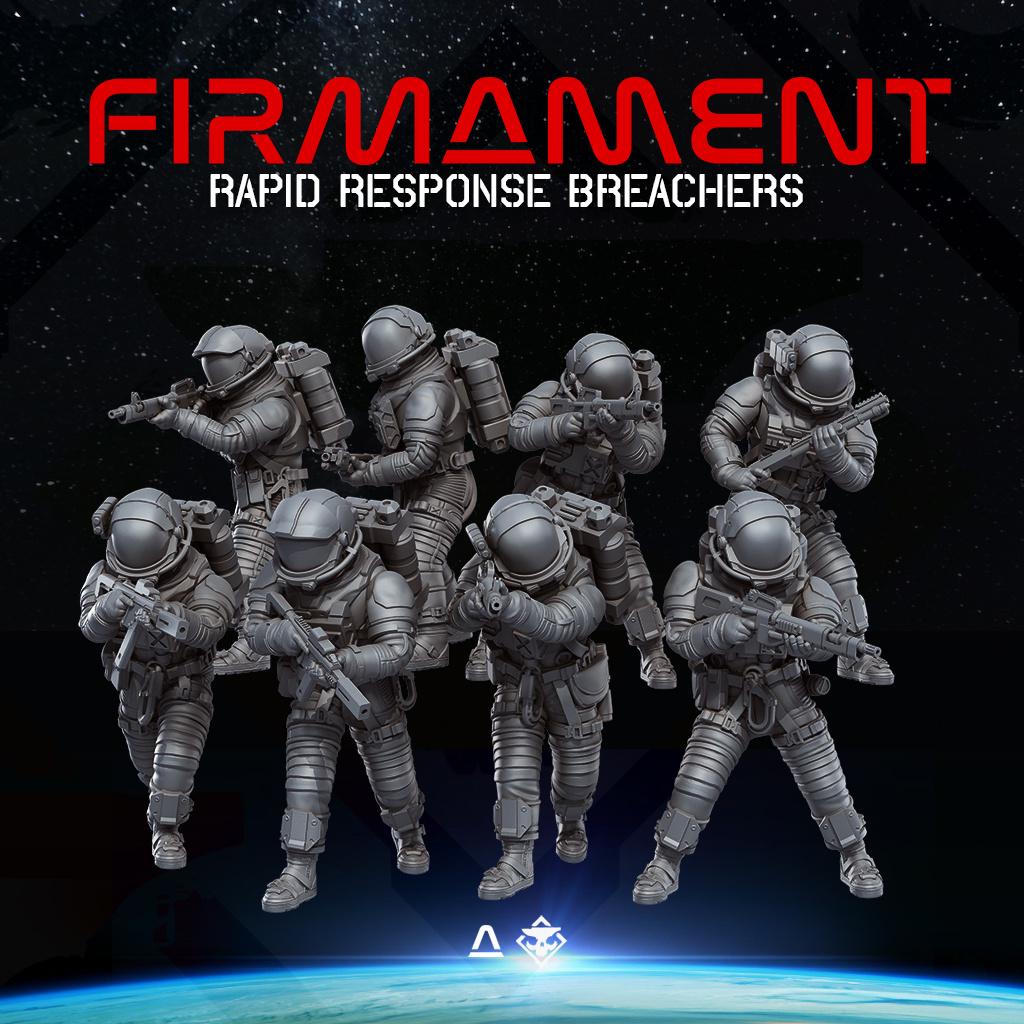 Firmament: Rapid Response Breachers - SkullForge Studios - Sci-Fi Tabletop Miniatures