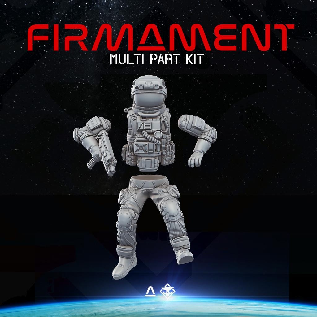 Firmament: Recon Specialists Modular Kit - SkullForge Studios - Sci-Fi Tabletop Miniatures
