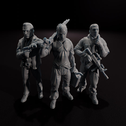 The Five-Star Crew - Aftermath Studios - Modern Tabletop Miniatures