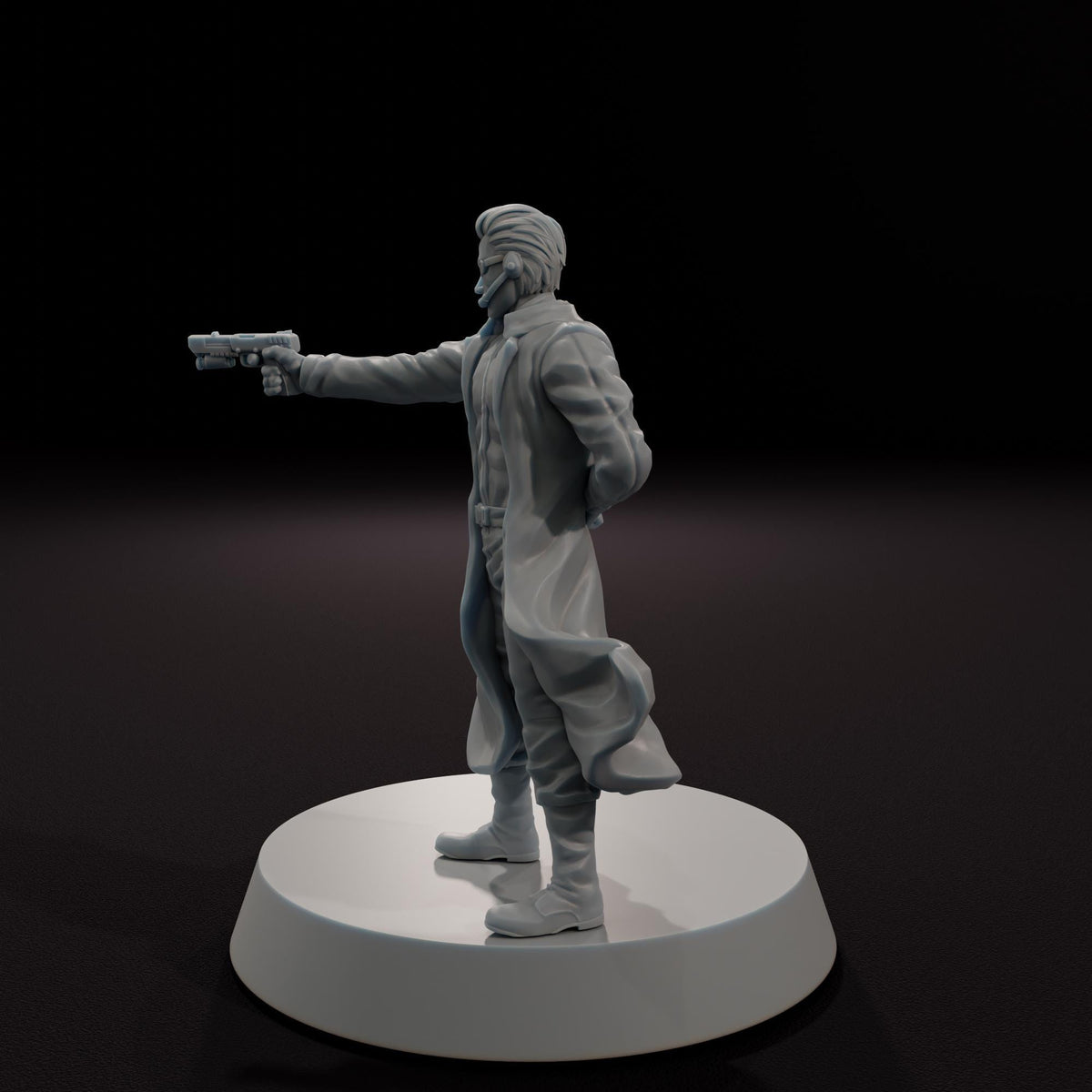 Seven Minute Agent -  32mm Scale Post-Apocalyptic Horror Miniature