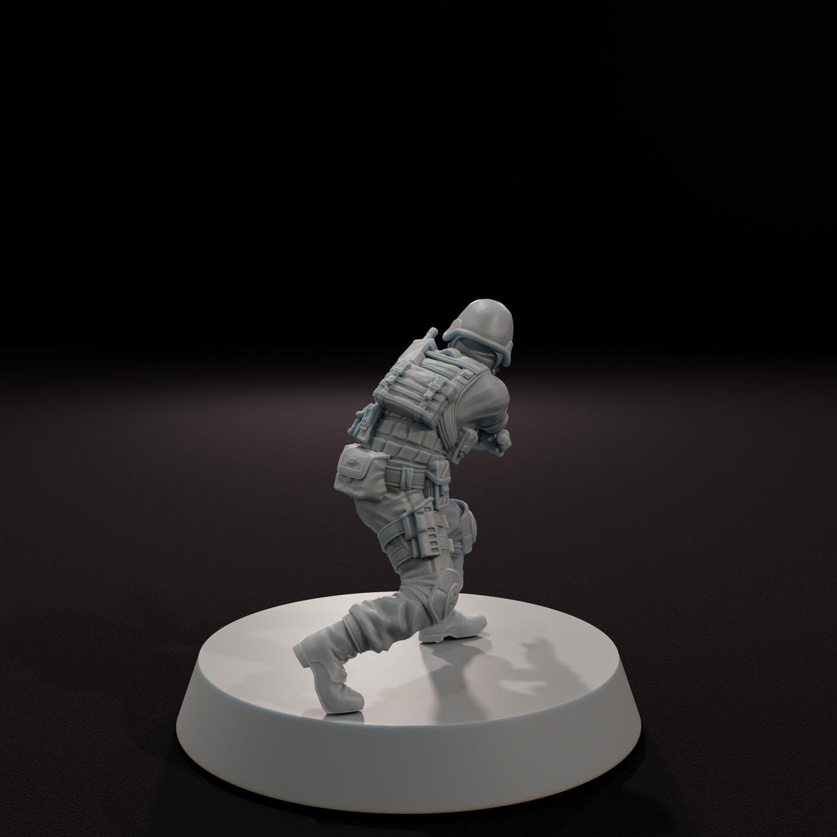 Grim Operative -  32mm Scale Post-Apocalyptic Horror Miniature