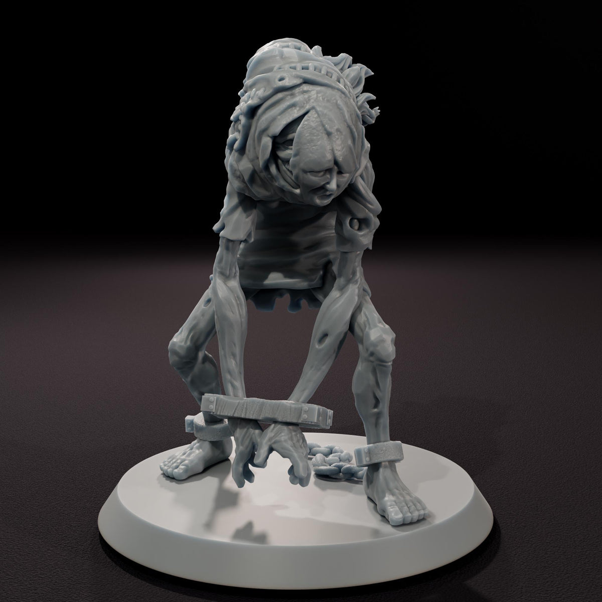 The Shackled Specimen - 32mm Scale Post-Apocalyptic Horror Miniature
