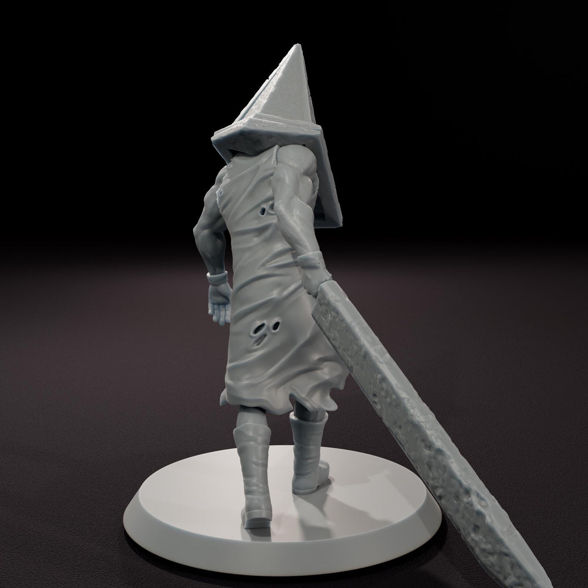 Tri-Faced Executioner - 32mm Scale Post-Apocalyptic Horror Miniature