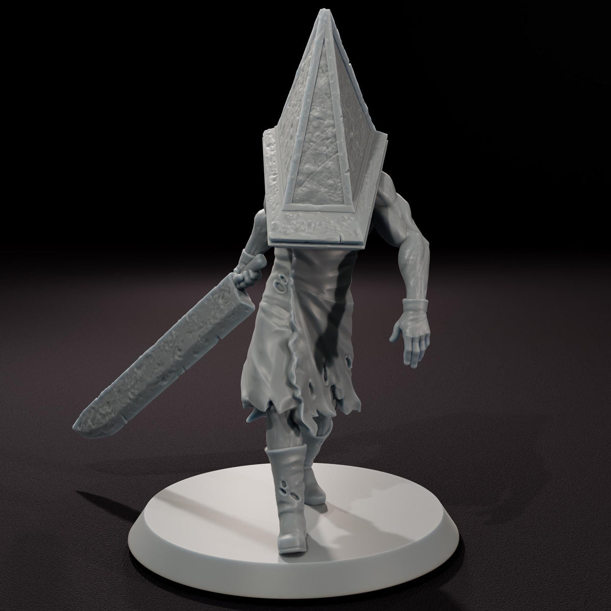 Tri-Faced Executioner - 32mm Scale Post-Apocalyptic Horror Miniature