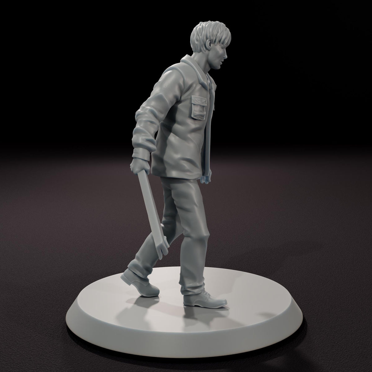 The Tormented Widower - 32mm Scale Post-Apocalyptic Horror Miniature