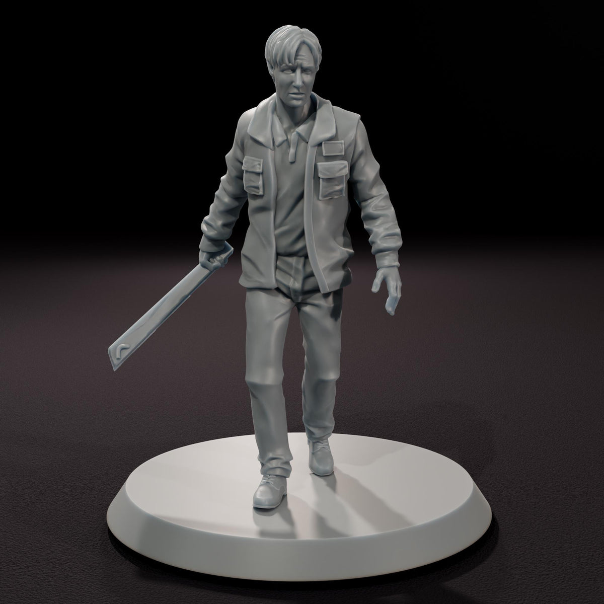 The Tormented Widower - 32mm Scale Post-Apocalyptic Horror Miniature