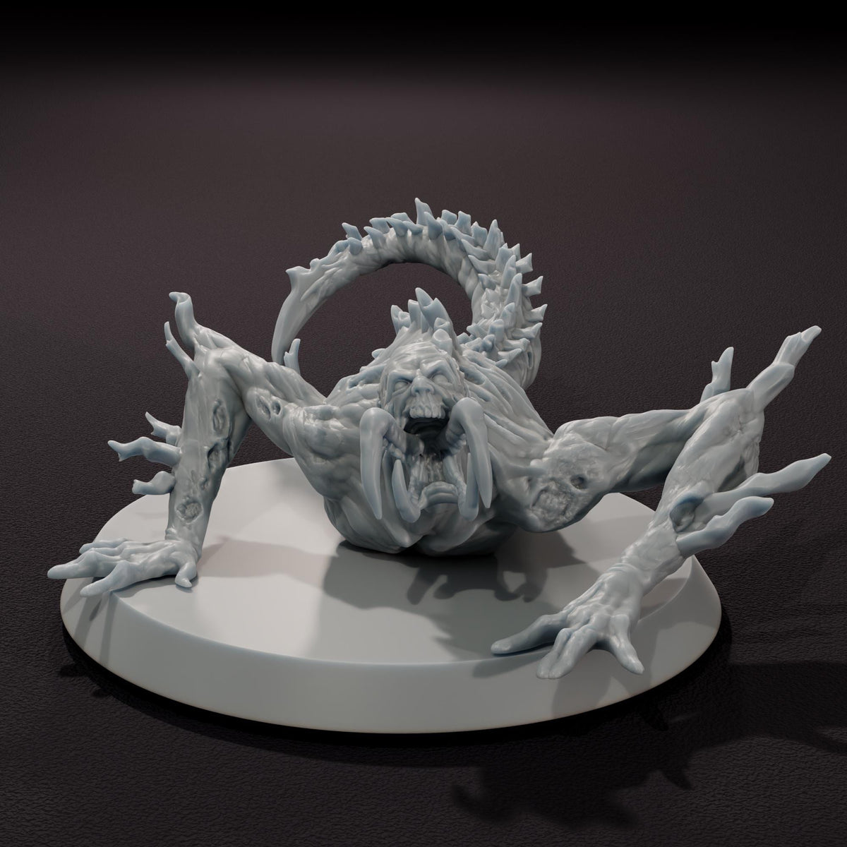 Necroid Leaper - 32mm Scale Sci-Fi Horror Miniature