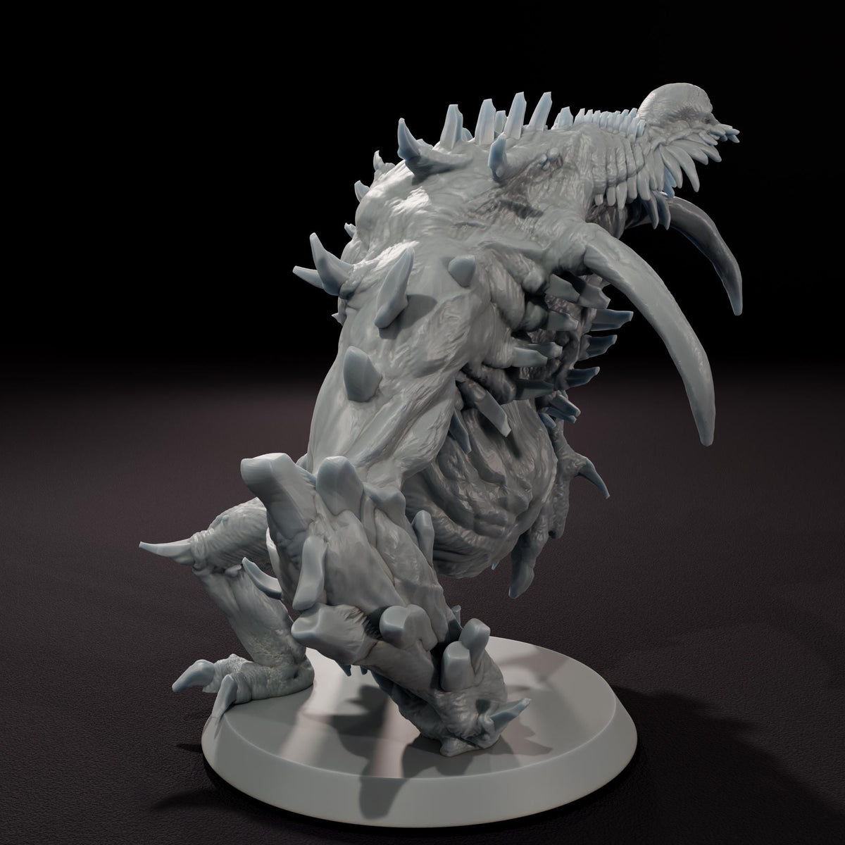 Necroid Brute - 32mm Scale Sci-Fi Horror Miniature