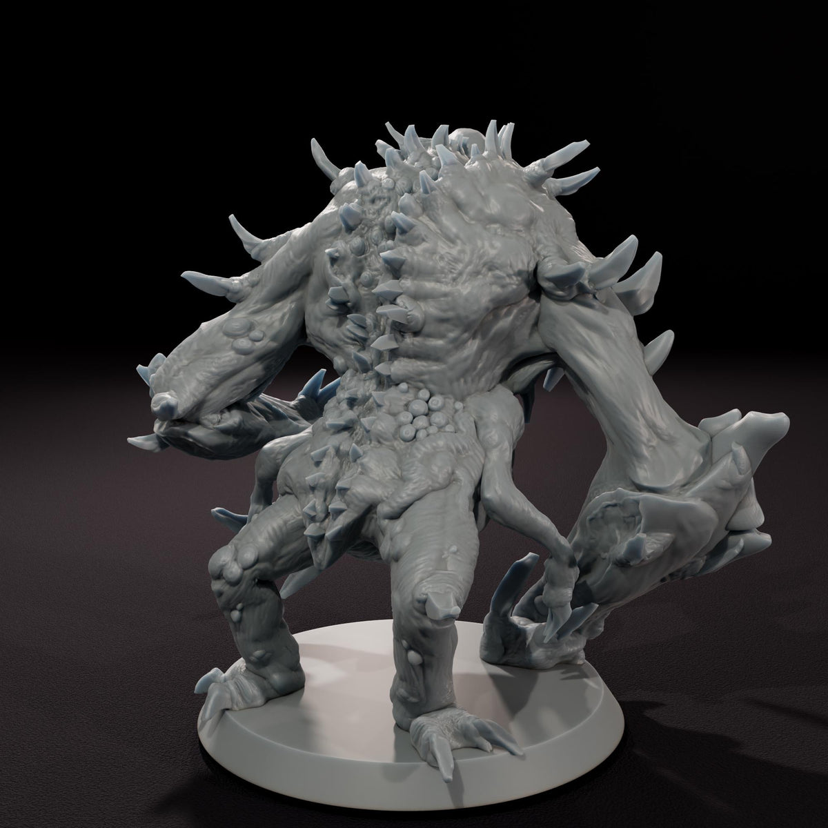 Necroid Brute - 32mm Scale Sci-Fi Horror Miniature