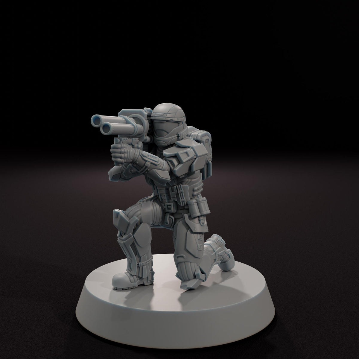 Terrain Defense Force Drop Troopers Specialists - SkullForge Studios - Tabletop Miniatures