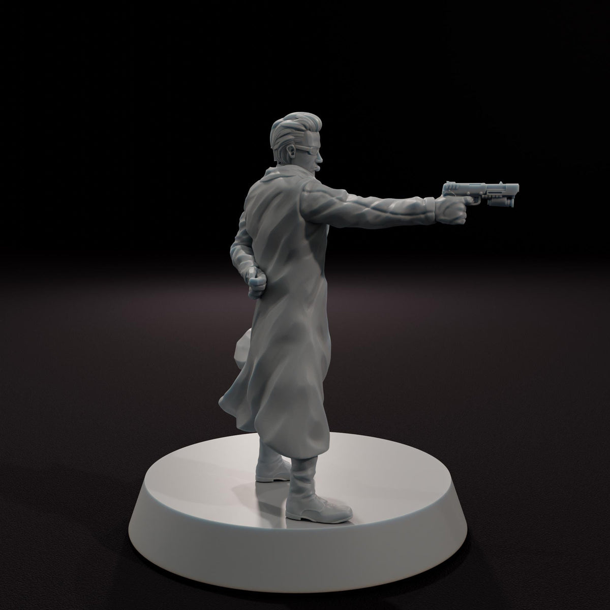 Seven Minute Agent -  32mm Scale Post-Apocalyptic Horror Miniature