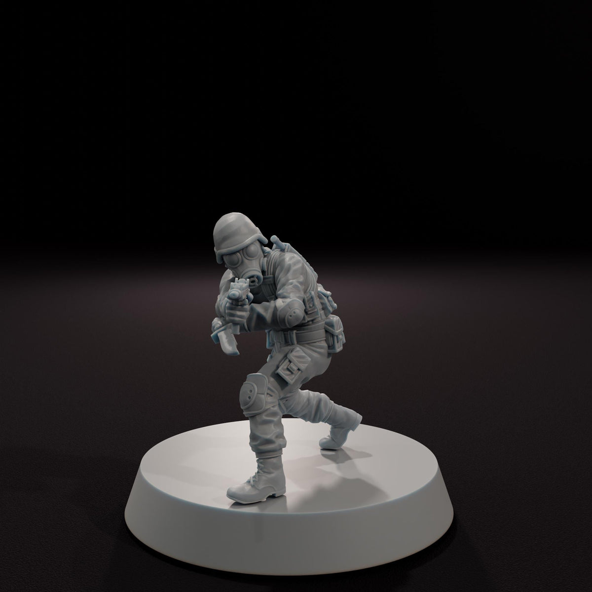Grim Operative -  32mm Scale Post-Apocalyptic Horror Miniature