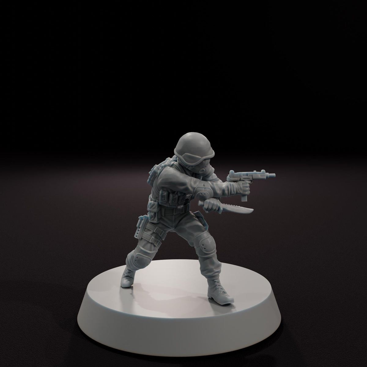 Grim Operative -  32mm Scale Post-Apocalyptic Horror Miniature