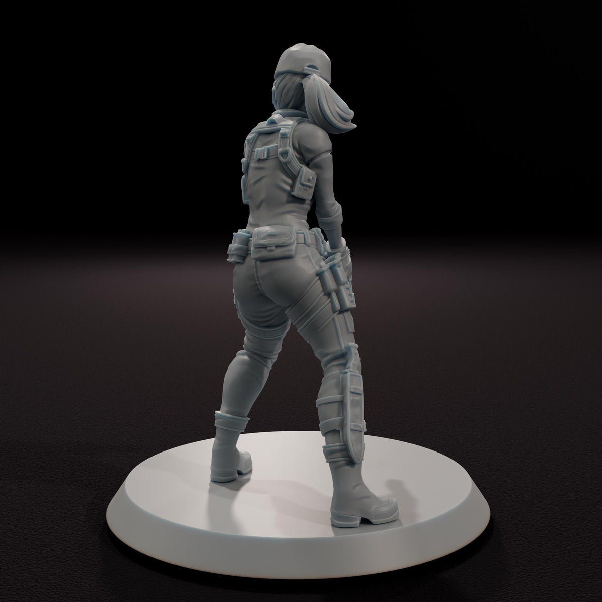 The Lost Partner - 32mm Scale Post-Apocalyptic Horror Miniature