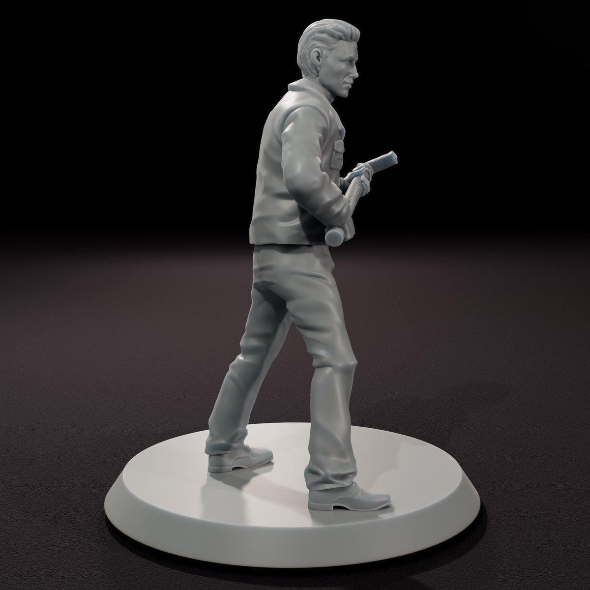 The Desperate Father - 32mm Scale Post-Apocalyptic Horror Miniature