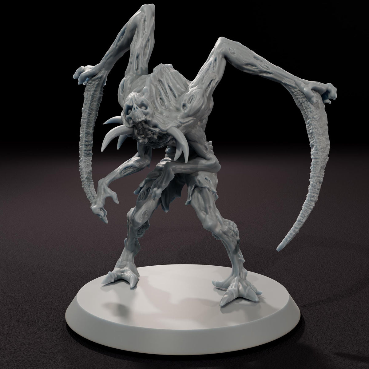 Necroid Slasher - 32mm Scale Sci-Fi Horror Miniature
