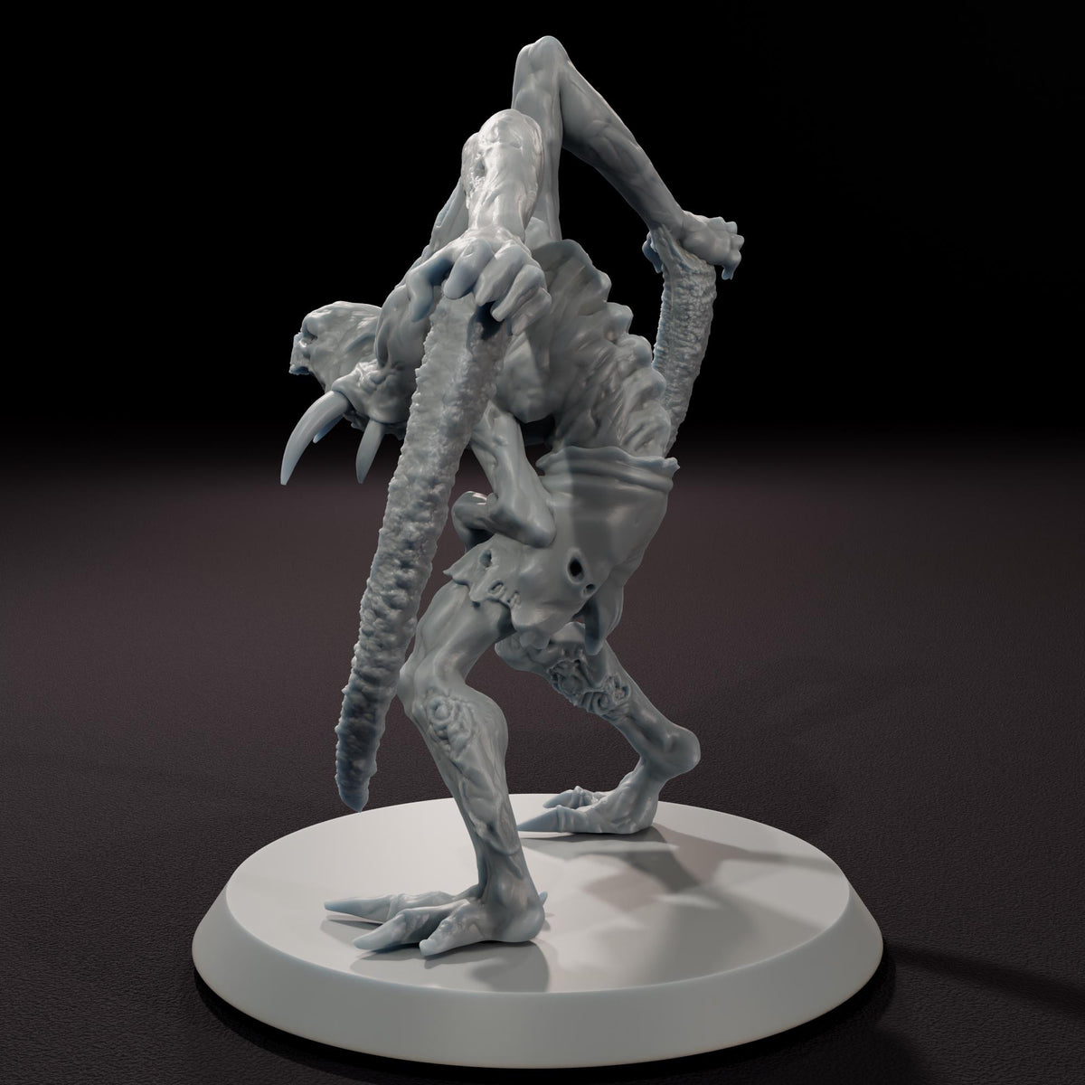 Necroid Slasher - 32mm Scale Sci-Fi Horror Miniature