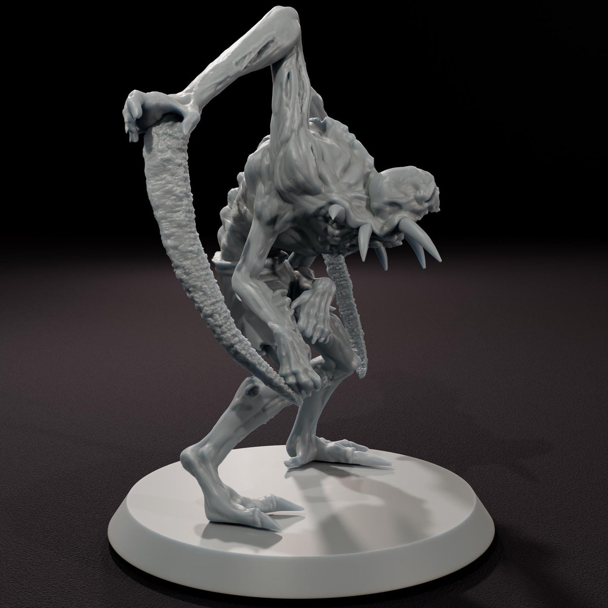 Necroid Slasher - 32mm Scale Sci-Fi Horror Miniature