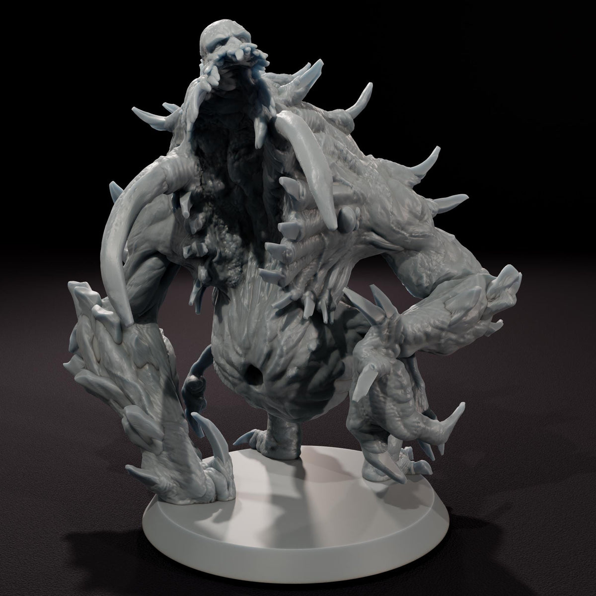 Necroid Brute - 32mm Scale Sci-Fi Horror Miniature